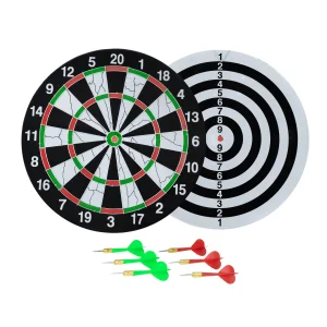 Juego dardos diana de 15 pulgadas con tablero
