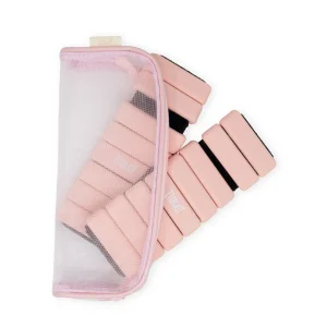 Pesas de silicona rosa Everlast para muñeca y tobillo