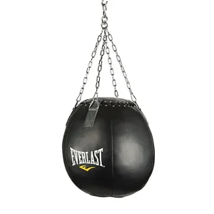 Saco boxeo 80 lbs Everlast Wrecking Ball con cadena y eslabón giratorio