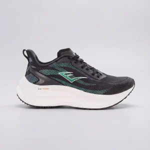 Zapatillas Elite Axton-C1 Everlast para hombre en color Negro/Blanco, vista lateral