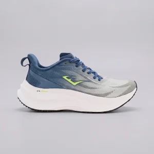 Zapatillas Elite Axton-D4 Everlast para dama en color Azul marino/Gris claro/Blanco, vista lateral
