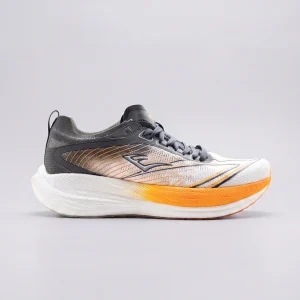 Zapatillas Elite Blast-C2 de Everlast para hombre en colorway Gris/Blanco/Naranja, running responsivo para velocidad.