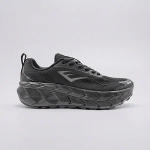 Zapatillas Elite Nitro-C1 Everlast para hombre en color Negro/Rojo, vista lateral del modelo trail