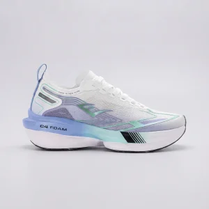 Zapatillas Elite Venom-D3 Everlast para dama en color Blanco/Lila claro/Aqua, vista lateral