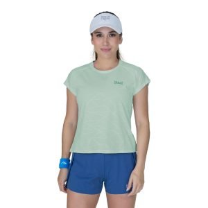 Ofertas Camiseta deportiva mujer aqua Everlast tejido jacquard