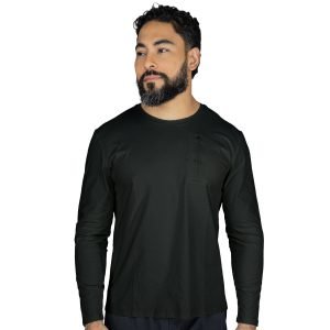 Ofertas Camiseta manga larga Everlast Waypoint negro para hombre