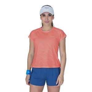 Ofertas Camiseta Jacquard Everlast para mujer en color Salmon